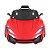 Mini Carro Elétrico Infantil Lamborghini Ferrari Speed Vermelho 12V 3 a 7 Anos Até 25kg Multikids - Imagem 3