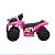 Quadriciclo Elétrico Infantil Rosa com Musica USB e AUX Sons Luzes Faróis Acendem Até 20kg Bel Fix - Imagem 6