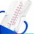 Copo De Transição Alimentação Infantil Com Alças E Canudo Antivazamento Livre BPA Colors Azul Clingo - Imagem 7