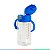 Copo De Transição Alimentação Infantil Com Alças E Canudo Antivazamento Livre BPA Colors Azul Clingo - Imagem 6