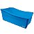 Banheira Infantil Dobrável Portátil Compacta 70L +2 Anos Azul Clingo - Imagem 1