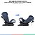 Cadeira Para Auto Infantil 0-36kg Grupos 0-3 Isofix Reclinável Giratória 360º Único Plus Azul Chicco - Imagem 3