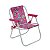 Cadeira de Praia Infantil Até 30 Kg de Alumínio Dobrável e Fácil Transporte Barbie Bel Fix - Imagem 1