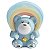 Luminária Infantil Ursinho Projetor de Arco-íris e Músicas Para Sono do Bebê Urso Azul Chicco - Imagem 1