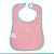 Babador Impermeável Para Bebê com Bolso Cata-Migalhas 6 a 36 Meses Lhama Rosa Clingo - Imagem 6
