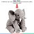 Pelúcia Infantil Perfeito Para Abraços Grande Elefante Cinza Buba - Imagem 2
