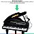 Brinquedo Infantil Piano Sinfonia Preto Para Crianças 3+Anos WinFun - Imagem 4