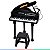 Brinquedo Infantil Piano Sinfonia Preto Para Crianças 3+Anos WinFun - Imagem 7