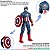 Boneco Articulado Capitão América Olympus Avengers Para Criança 4+Anos Marvel Hasbro - Imagem 2