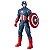 Boneco Articulado Capitão América Olympus Avengers Para Criança 4+Anos Marvel Hasbro - Imagem 1