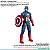 Boneco Articulado Capitão América Olympus Avengers Para Criança 4+Anos Marvel Hasbro - Imagem 3