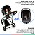 Carrinho de Passeio Bebê Travel System Epic Lite Trio Grey Vintage Infantil 0 meses Até 15 Kg Infanti - Imagem 7