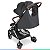 Carrinho de Bebê Passeio Reclinável Compacto De 0 meses até 15kg Ping Two Storm Abc Design - Imagem 9