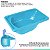 Banheira de Bebê Plástica Rígida 34 Litros De 0 Até 15kg Tanque Azul Styll Baby - Imagem 3