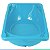 Banheira de Bebê Plástica Rígida 34 Litros De 0 Até 15kg Tanque Azul Styll Baby - Imagem 6