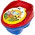 Troninho Infantil Animais Para Bebê 18m+ Penico Musical Com Tampa Bixinhos Azul e Vermelho Styll Baby - Imagem 1