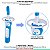 Escova Infantil Massageadora De Gengiva Com Trava De Segurança +3 Meses Massaging Brush Azul Mam - Imagem 3