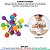 Brinquedo Interativo Infantil Para Bebê +3 Meses Atomic Ball 360° Colorido Buba - Imagem 2