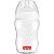 Mamadeira De Bebê 330mL +4 Meses Silicone Livre BPA Anticólica First Moments Branca Fisher Price - Imagem 1