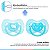 Chupeta Para Bebê Kit 2 Un De 0 a 6 Meses Tamanho 1 Silicone Ursinho e Estrelinhas Comfort Azul Buba - Imagem 2