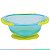 Prato Para Alimentação Infantil Com Ventosa Introdução Alimentar Bowl Azul e Verde Buba - Imagem 5