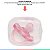 Chupeta De Bebê Com Estojo 16-36 Meses Em Silicone Soft Rosa Chicco - Imagem 3