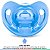 Chupeta de Bebê De 0 à 6 Meses Tamanho 1 Silicone Livre de BPA Sensitive Azul Nuk - Imagem 4
