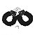 Algema de Metal com Pelúcia Hand Cuffs - Importada - Imagem 2