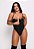 Body de Lycra Metalizada com Zíper Frontal - Yaffa - Imagem 3