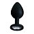 Plug Anal em Silicone com Pedra - Tamanho M - Imagem 5