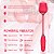 Vibrador Vai e Vem Ponto G e Clitóris com 10 modos de vibração e pulsação formato de rosa - Importado - Imagem 8