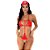 Fantasia Pimentinha Bombeira Hot - Tam. Único - Pimenta Sexy - Imagem 1