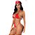 Fantasia Pimentinha Bombeira Hot - Tam. Único - Pimenta Sexy - Imagem 3