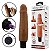 Prótese Realística Dupla Camada com Vibrador Waldorf - 21cm x 4cm - Importado - Imagem 1