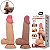 Prótese Pênis Realístico com dupla Camada Sliding Skin Baile - 19,4x4,2 - Importado - Imagem 1