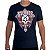 Camiseta Bs Cross - Blue Skull Roses - Imagem 1