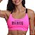 Top Est Bs Cross - Preto/Rosa - Imagem 1