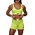 Conjunto Bs Cross Levanta Bumbum - Amarelo Neon - Imagem 1