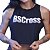 Regata Cropped BsCross - Preto/Branco - Imagem 1