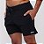 Bermuda Curta Pro Bscross Impermeavel - Preto - Imagem 2