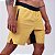 Bermuda Recortes Bscross Zíper - Amarelo - Imagem 1