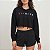 Blusa Moletom Cropped Bscross Capuz - Preto - Imagem 1