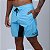 Bermuda All In One Bscross - Azul Claro - Imagem 2
