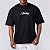 Camiseta Oversized Fear Nothing Anero - Black - Imagem 3