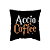 Capa de Almofada Accio Coffee Com Zíper - Imagem 1