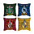 Kit 4 Capas de Almofada Harry Potter Com Zíper - Imagem 6