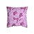 Capa de Almofada Floral Roxa Com Zíper - Imagem 1