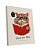 Tela Sublimada em Tecido Borda Infinita Gatinho com Livro - Imagem 1