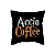 Capa de Almofada Accio Coffee Com Zíper - Imagem 1