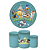 Kit Festa Baby Looney Tunes (1 capa de painel redondo 150cm de diâmetro + 3 capas de cilindros) - Imagem 2